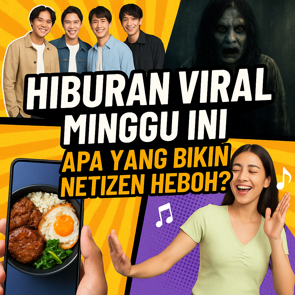 Hiburan Viral Minggu Ini: Apa yang Bikin Netizen Heboh?