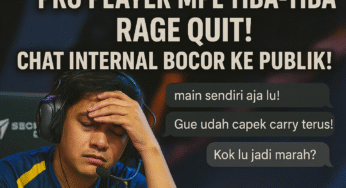 Pro Player MPL Tiba-Tiba Rage Quit! Chat Internal Bocor ke Publik!
