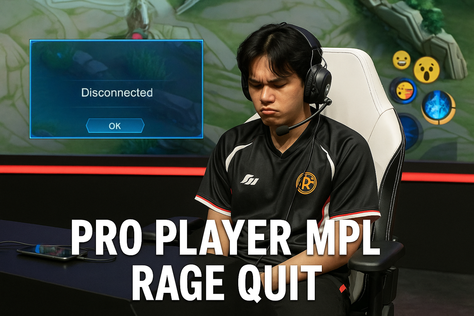 Pro Player MPL Rage Quit di Tengah Pertandingan! Ini Alasannya!
