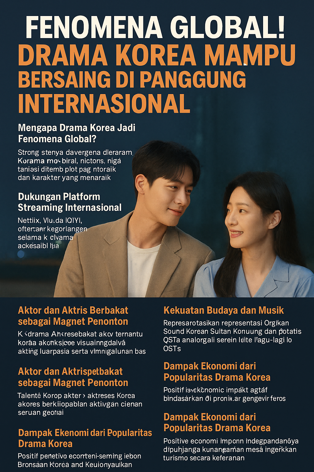 Drama Korea Mampu Bersaing di Panggung Internasional
