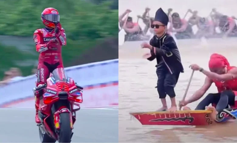 11 Tahun Jadi Ikon Aura, Bocah Pacu Jalur Disontak Marquez!