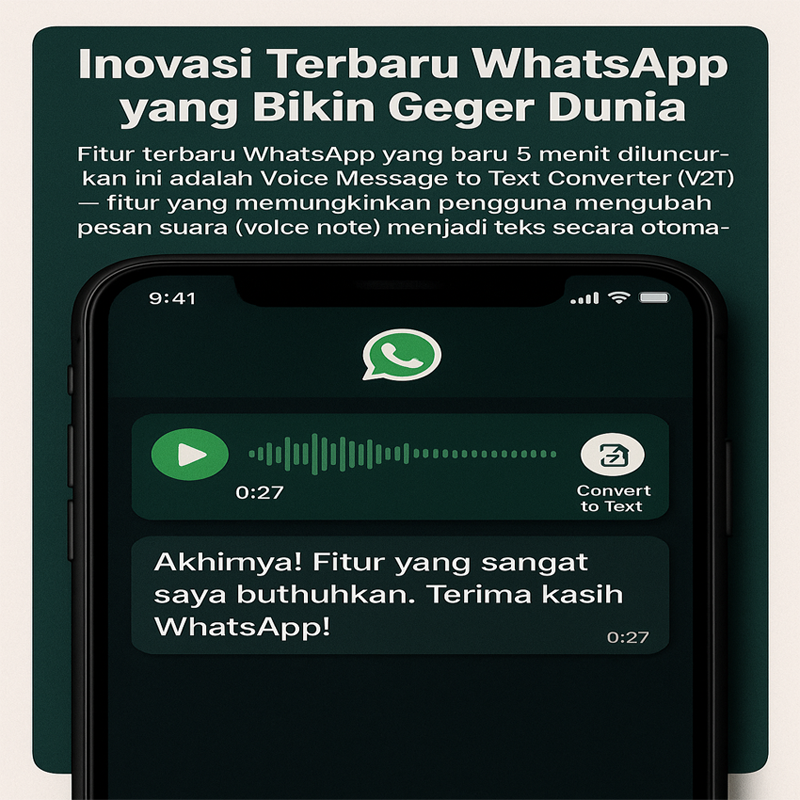Fitur WhatsApp Ini Langsung Trending