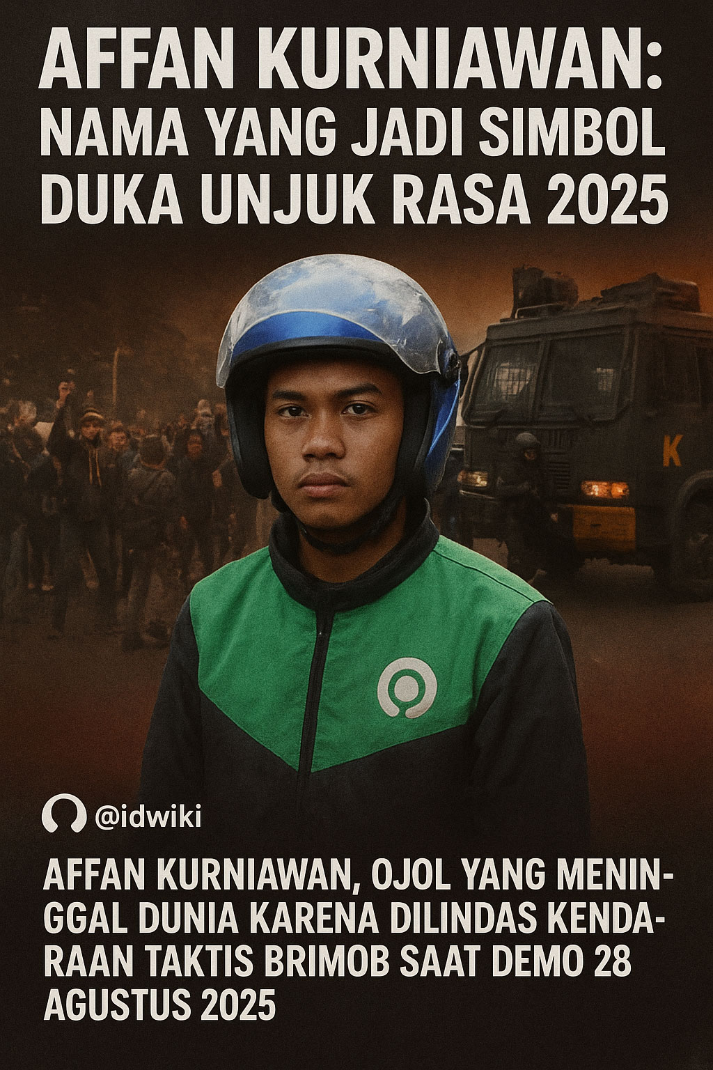 Affan Kurniawan Nama yang Jadi Simbol Duka Unjuk Rasa 2025