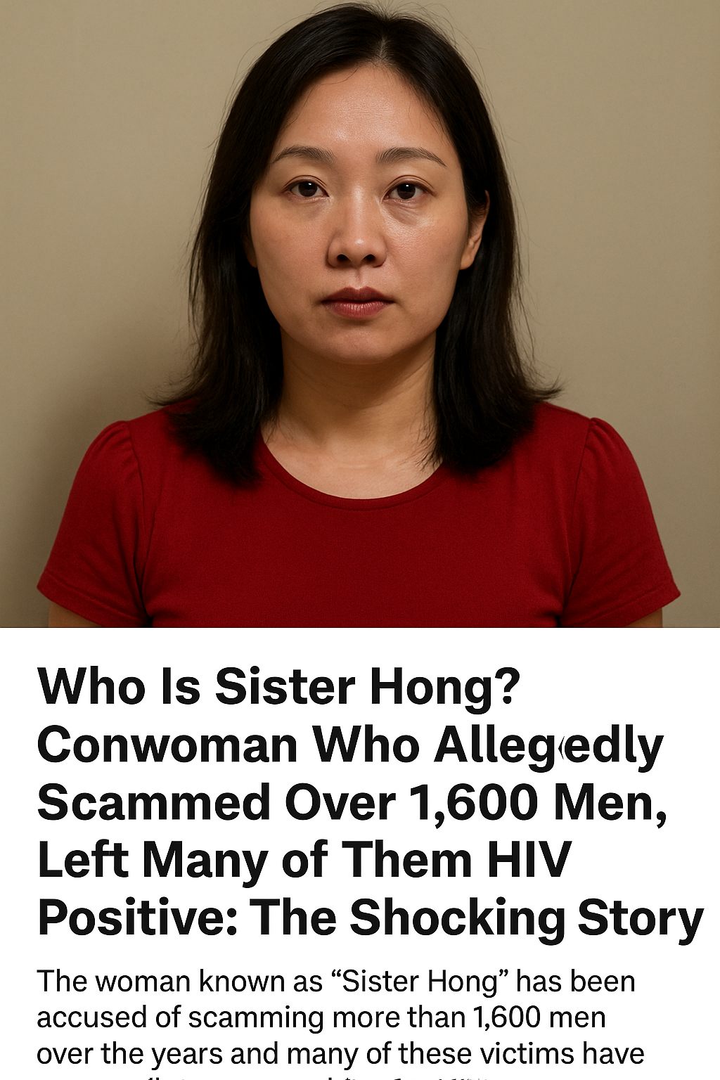 Sister Hong Gegerkan China