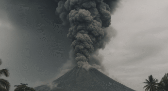 Gunung Lewotobi Laki-Laki Erupsi Lagi, Desa-Desa di Ambang Kepunahan! Ledakan Abu Hingga 11 Mil!