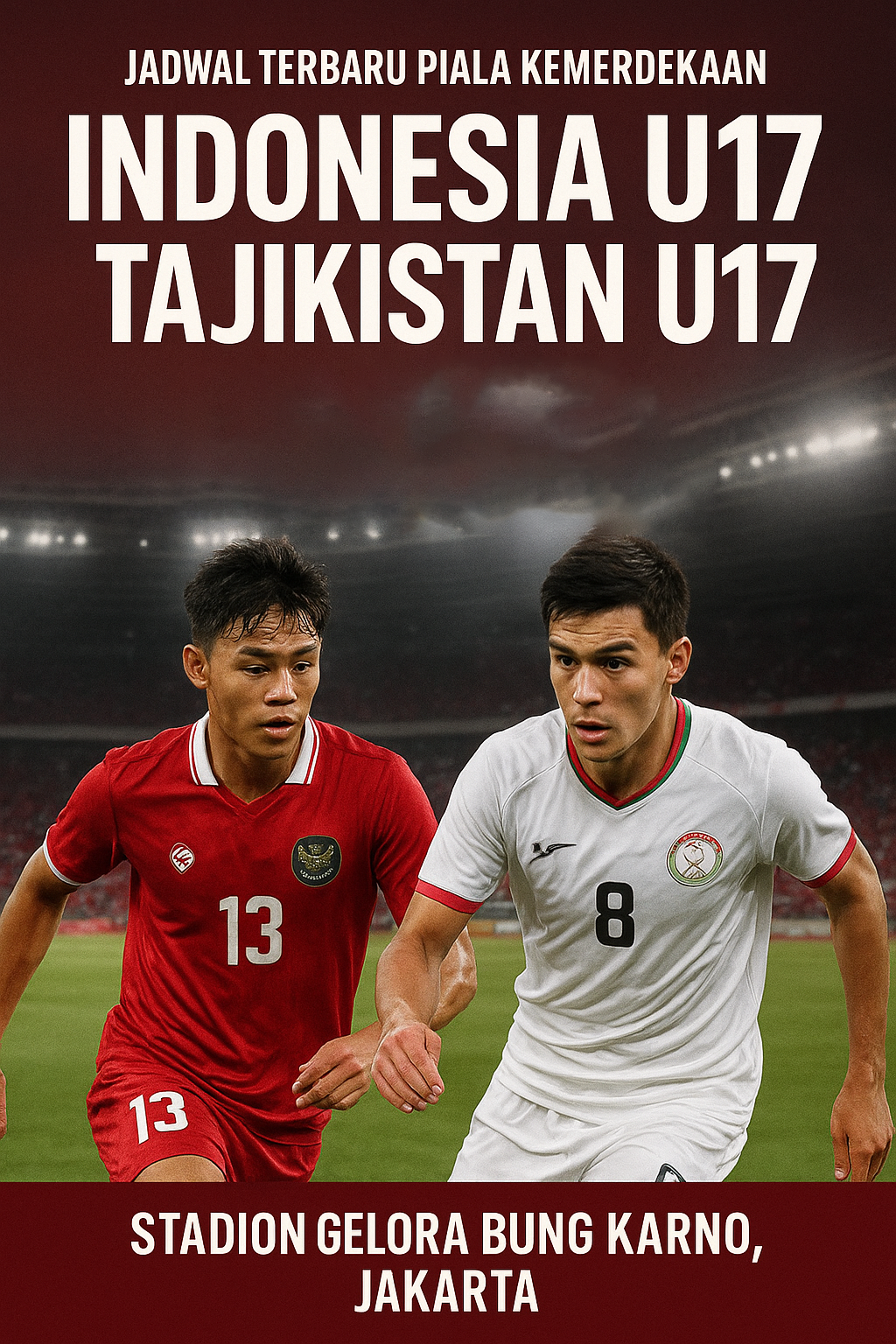Indonesia U17 vs Tajikistan