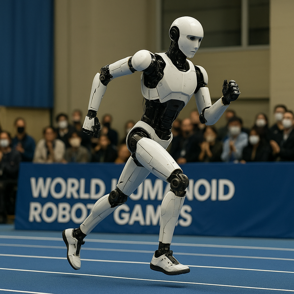 Robot humanoid tunjukkan kemampuan