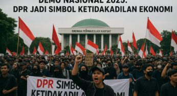 Demo Nasional 2025: DPR Jadi Simbol Ketidakadilan Ekonomi