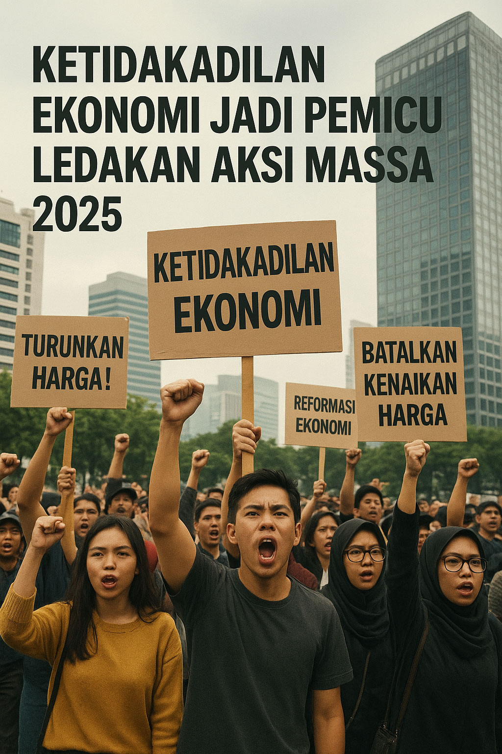 Ketidakadilan Ekonomi Jadi Pemicu Ledakan Aksi Massa 2025
