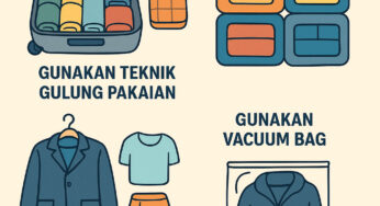 Lifehack Packing Travelling: Trik Hemat Ruang Koper & Tas
