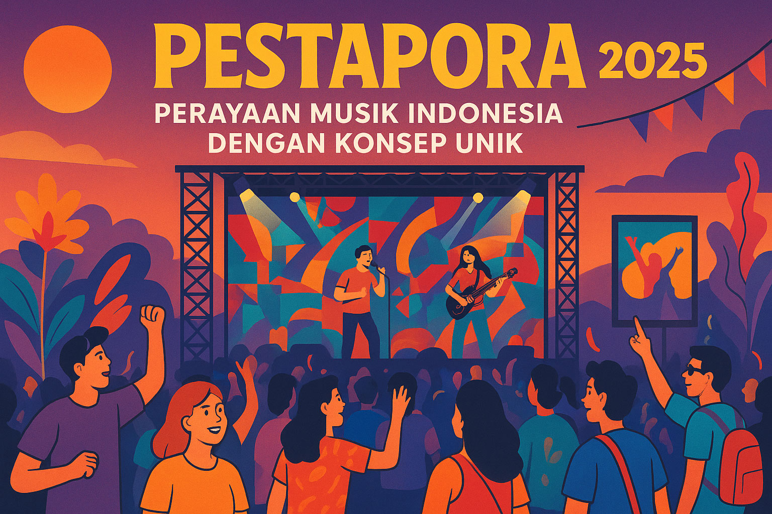 Pestapora 2025: Perayaan Musik Indonesia dengan Konsep Unik