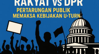 Rakyat vs DPR: Pertarungan Publik Memaksa Kebijakan U-Turn