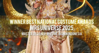 Kostum Nasional Indonesia Raih Penghargaan Mrs. Universe 2025