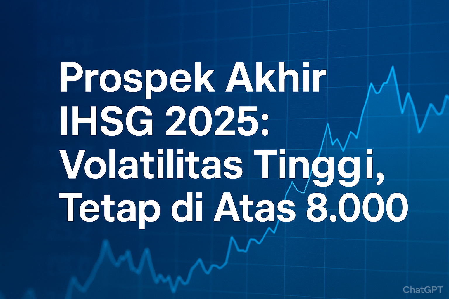 Prospek Akhir IHSG 2025 Volatilitas Tinggi, Tetap di Atas 8000
